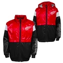 Jacke für Jungen Outerstuff  GOAL LINE STANCE FZ WINDBREAKE DETROIT RED WINGS  L