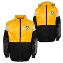 Jacke für Jungen Outerstuff  GOAL LINE STANCE FZ WINDBREAKE PITTSBURGH PENGUINS XL