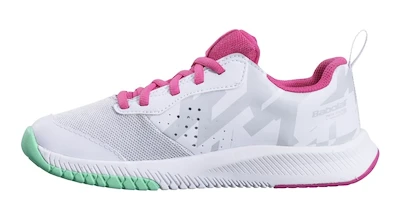 Junior Tennisschuhe Babolat Pulsion All Court JR Dark White/Red