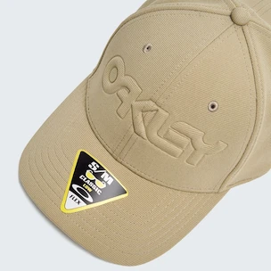 Kappe Oakley  6 Panel Stretch Hat Embossed Safari
