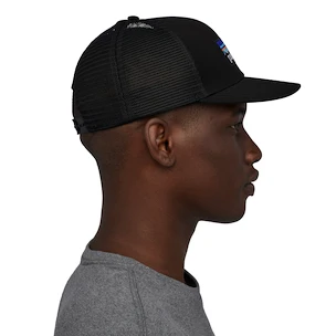 Kappe Patagonia  P-6 Logo Trucker Hat Black