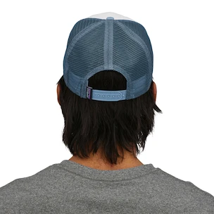 Kappe Patagonia  P-6 Logo Trucker Hat White/Light Plume