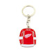 Keychain Jersey NHL Detroit Red Wings