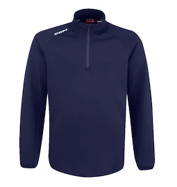 Kinder Hoodie CCM LOCKER ROOM FLEECE 1/4 ZIP True Navy