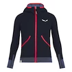 Kinder Hoodie Salewa  Puez Hybrid PL G FZ HDY Navy Blazer Melange 116 cm