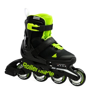 Kinder Inline Skates Rollerblade  Microblade Black/Green