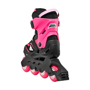 Kinder Inline Skates Rollerblade  Microblade Combo Black/Pink