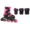 Kinder Inline Skates Rollerblade  Microblade Combo Black/Pink  EUR 36,5-40,5