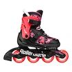Kinder Inline Skates Rollerblade  Microblade SL Black/Coral