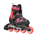 Kinder Inline Skates Rollerblade  Microblade SL Black/Coral