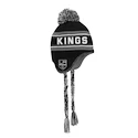 Kinder Mütze Outerstuff Jacquard Tassel Knit with Pom NHL Los Angeles Kings