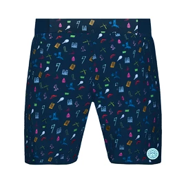 Kinder Shorts BIDI BADU Tafari Tech Shorts Dark Blue, Mixed