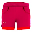 Kinder Shorts Salewa  Agner DST G Rose Red 152 cm