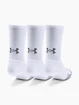 Kinder Socken Under Armour  Youth Crew-WHT