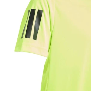 Kinder T-Shirt adidas  B Club 3 Stripes Tee Lucid Lemon 116 cm