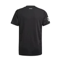 Kinder T-Shirt adidas  Boys Club 3STR Tee Black