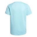 Kinder T-Shirt adidas  Boys Printed Tennis Shirt Aqua