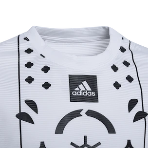 Kinder T-Shirt adidas  Boys Printed Tennis Shirt White