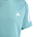 Kinder T-Shirt adidas  Club Tennis 3-Stripes T-Shirt Kids Powder Teal