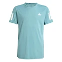 Kinder T-Shirt adidas  Club Tennis 3-Stripes T-Shirt Kids Powder Teal