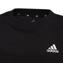 Kinder T-Shirt adidas  Essentials 3-Stripes T-Shirt Black