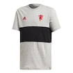 Kinder T-shirt adidas Manchester United FC Grey-Black
