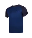 Kinder T-Shirt Babolat  Play Club Crew Neck Tee Estate Blue