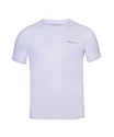 Kinder T-Shirt Babolat  Play Club Crew Neck Tee White