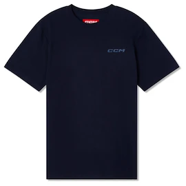 Kinder T-Shirt CCM Casual Tee Navy