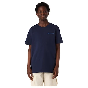 Kinder T-Shirt CCM  Casual Tee Navy