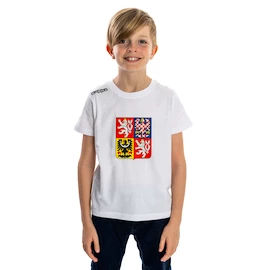 Kinder T-Shirt Kappa Logo Kafers Statní Znak White