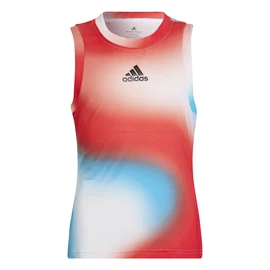 Kinder Tank Top adidas Match Tank White/Red