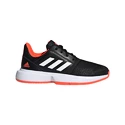 Kinder Tennisschuhe adidas  CourtJam xJ Black/White/Red