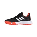 Kinder Tennisschuhe adidas  CourtJam xJ Black/White/Red