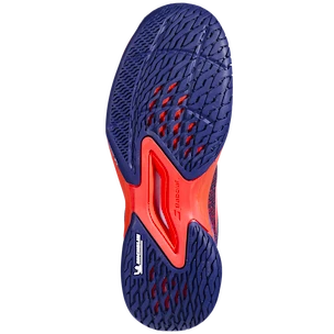 Kinder Tennisschuhe Babolat Jet Mach 3 AC Junior Blue Ribbon