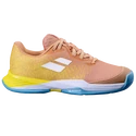 Kinder Tennisschuhe Babolat Jet Mach 3 Clay Jr Girl Coral/Gold Fusion