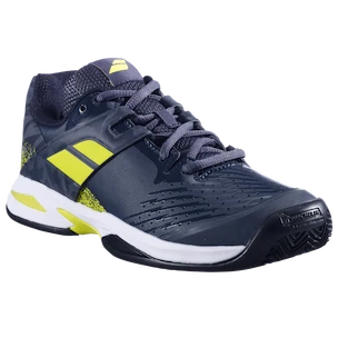 Kinder Tennisschuhe Babolat Propulse Clay Junior Boy Grey/Aero