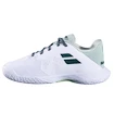 Kinder Tennisschuhe Babolat Propulse Jr 3 AC Wimbledon White/Dark Green