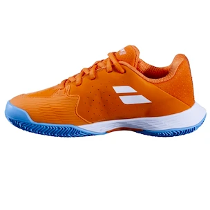 Kinder Tennisschuhe Babolat Propulse Junior 3 Clay Boy Orange Peel  EUR 37