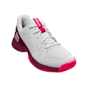 Kinder Tennisschuhe Wilson Rush Pro Jr L White/Beet Red