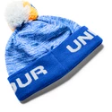 Kinder Under Armour Gametime Pom Beanie blau