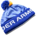 Kinder Under Armour Gametime Pom Beanie blau