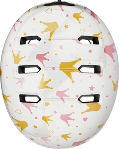 Kinderhelm Abus Skurb Kid white crowns