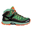 Kinderschuhe Salewa  JR Alp Trainer Mid GTX Zelené
