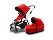 Kinderwagen Thule Sleek Energy Red + Thule Sleek Bassinet