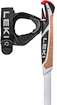 Klappstöcke Leki  Spin Shark SL, white-smokegreen-dark anthracite, 100 - 130 cm