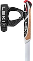 Klappstöcke Leki  Spin Shark SL, white-smokegreen-dark anthracite, 100 - 130 cm