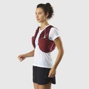 Laufweste für Frauen Salomon  Skin 8 Set Earth Red/Cabernet
