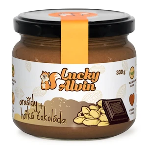 Lucky Alvin  Arašídové máslo ochucené 330 g