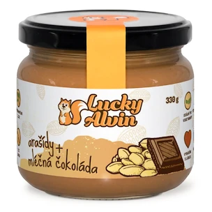 Lucky Alvin  Arašídové máslo ochucené 330 g